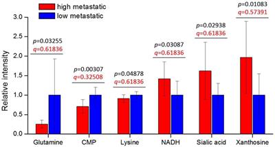 Sialic Acid Metabolism: A Key Player in Breast Cancer Metastasis Revealed by Metabolomics